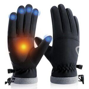Winter Gloves Men Women Waterproof Touchscreen Ski Snow Gloves Cold Weather